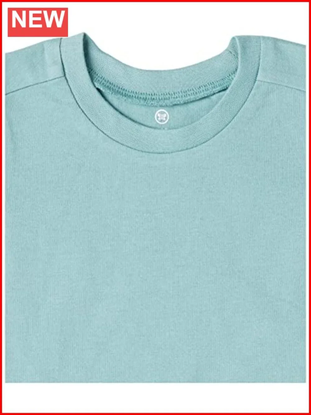 100% Organic Cotton Short Sleeve T-Shirts 10-Pack for Baby Toddler Kids